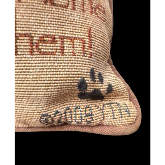 Advice From A Dachshund Throw Pillow Decorative Two Sided Dog Square 2009 - Picture 3 of 3